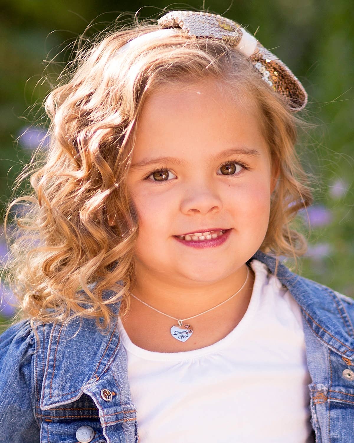 Sterling Silver Daddy s Girl Necklace for Children and Kids